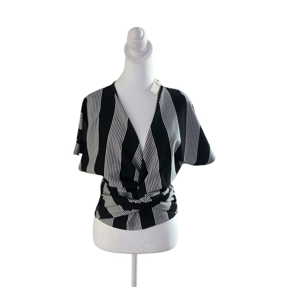 Anthropologie Bishop + Young Twist Front Top Size M ,NWT